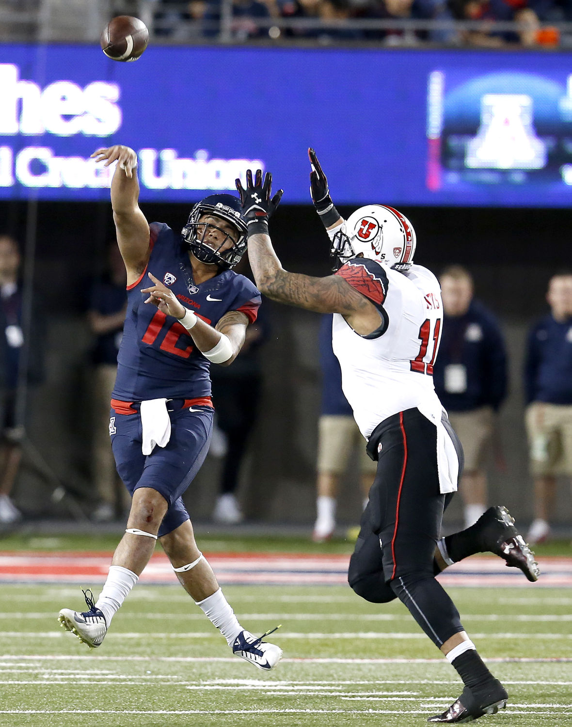 No. 10 Utah vs. Arizona